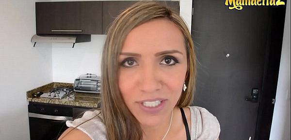  MAMACITAZ - Adriana Betancur Veronica Leal - Hot Homemade Lesbian Sex With Two Delicious Latinas